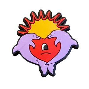 Bad Bunny Dolphins Un Verano Sin Ti Croc Charm